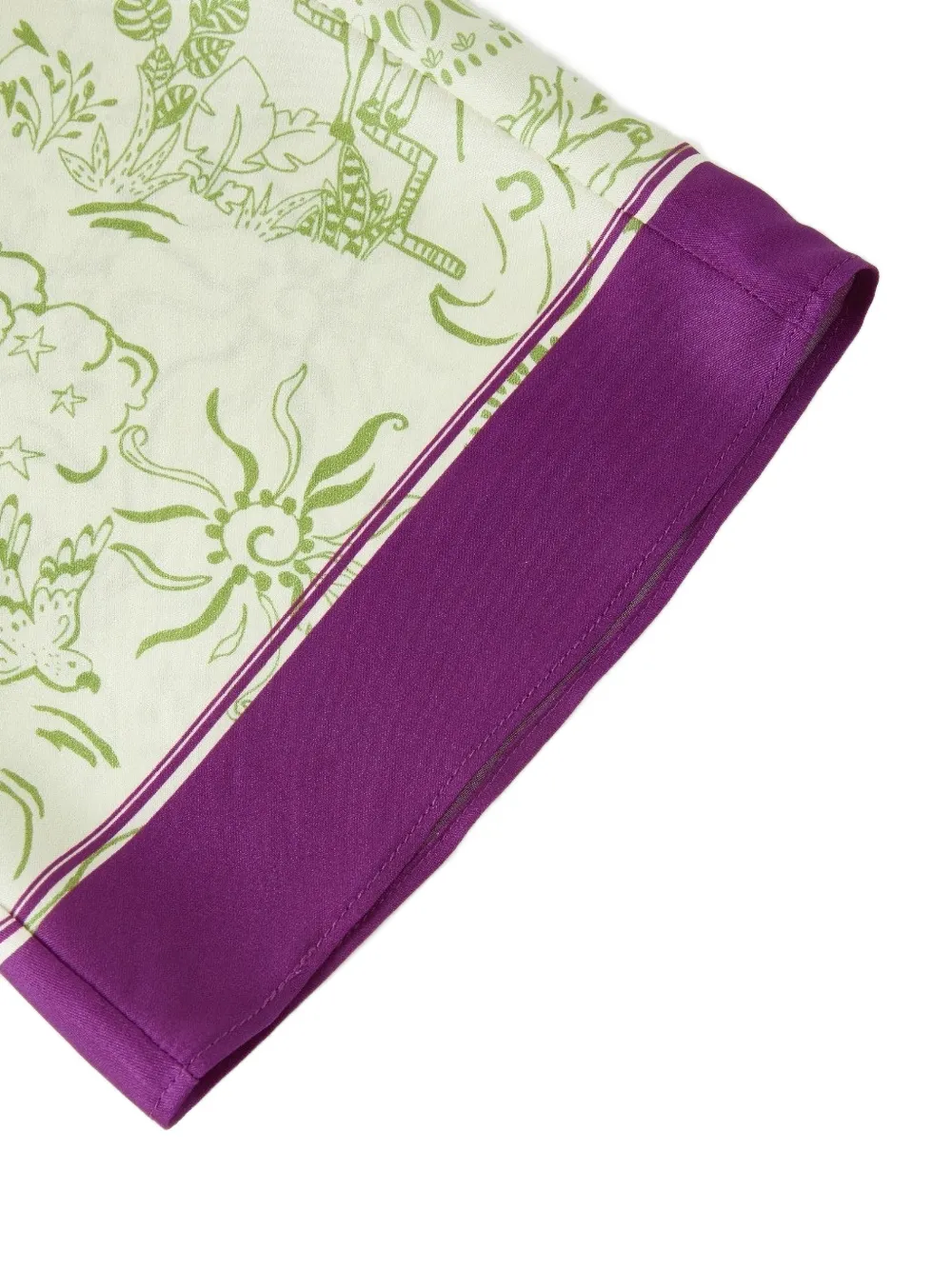 Shanghai Tang Tuniek met print Beige