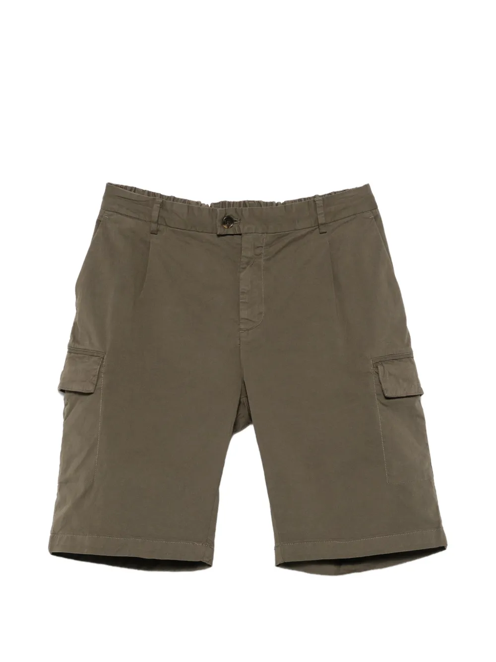 Alley Docks 963 cargo-pocket twill shorts - Grün