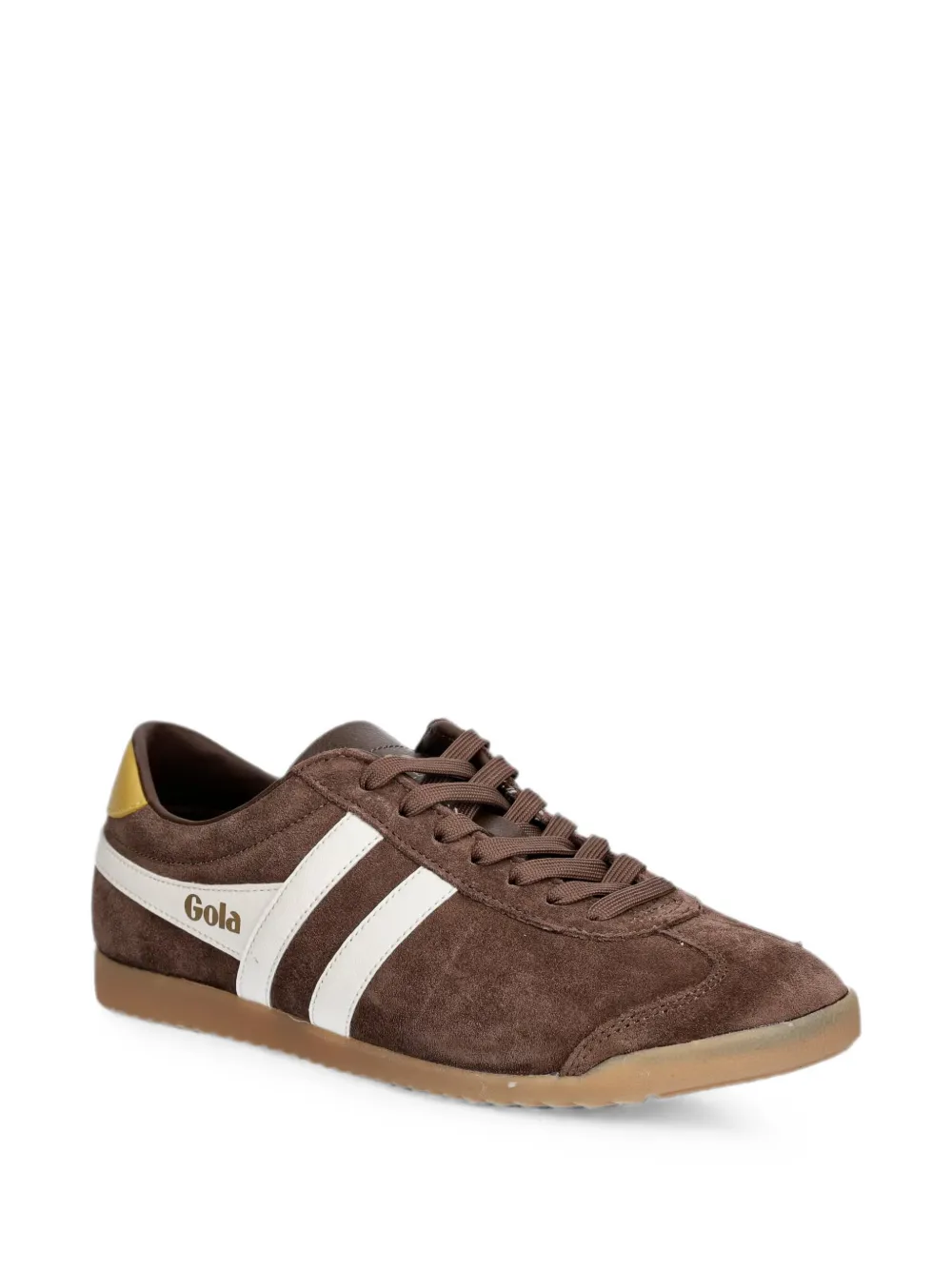 Gola Bullet suede-finish logo-print sneakers Bruin
