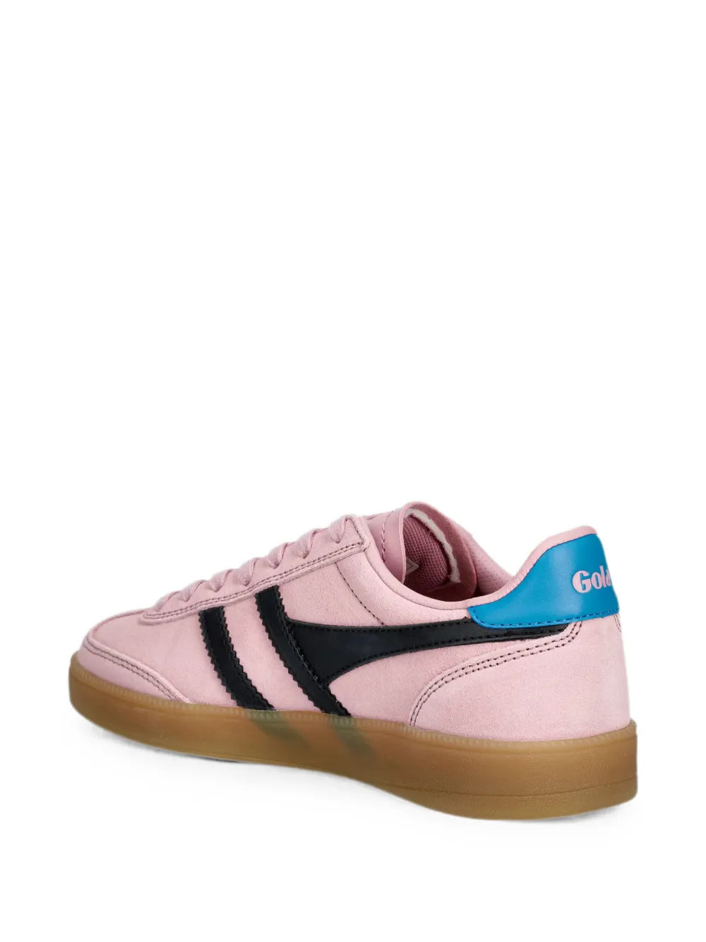 Gola Viper panelled lace-up sneakers Roze
