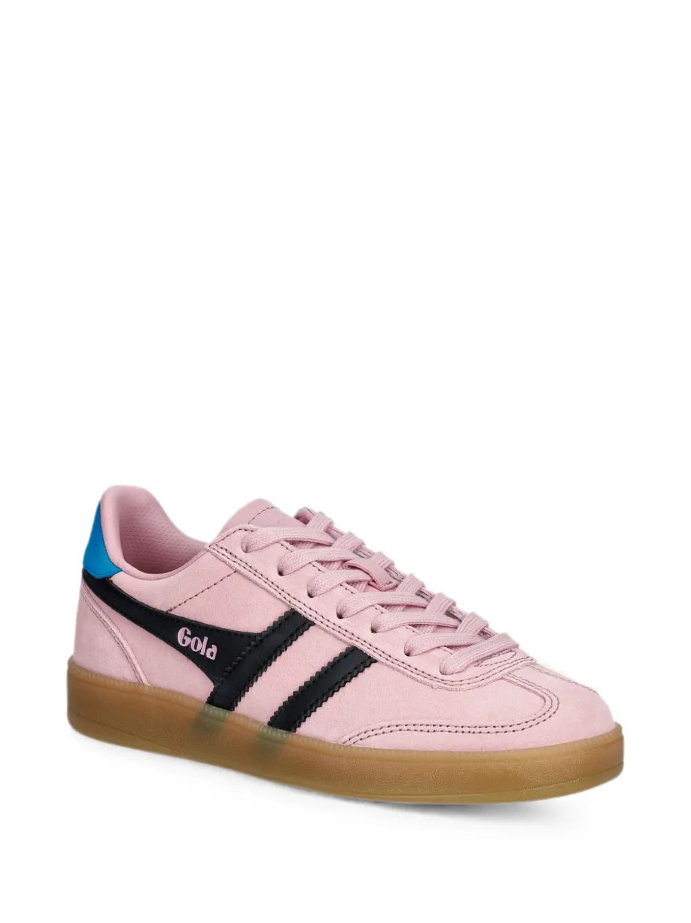 Gola Viper panelled lace-up sneakers Roze