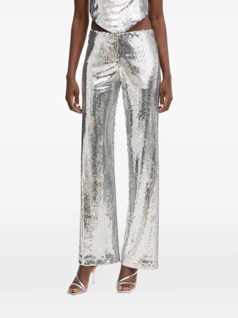 Haveone sequin-embellished trousers
