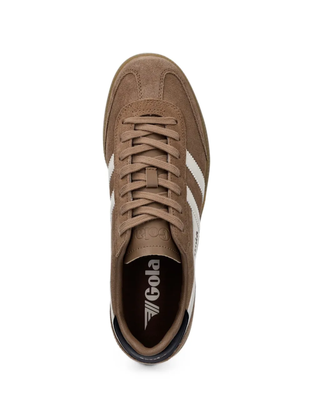 Gola Viper suede logo-patch sneakers Bruin