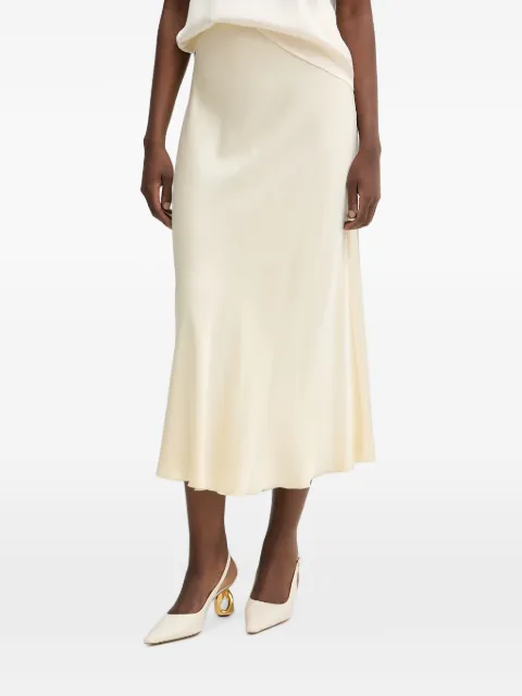 Haveone elasticated A-line maxi skirt