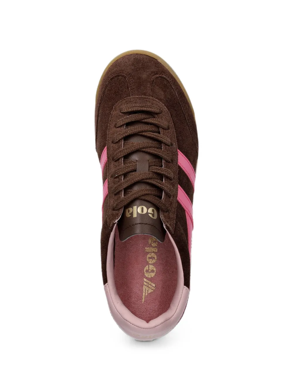 Gola Torpedo logo-print panelled sneakers Bruin