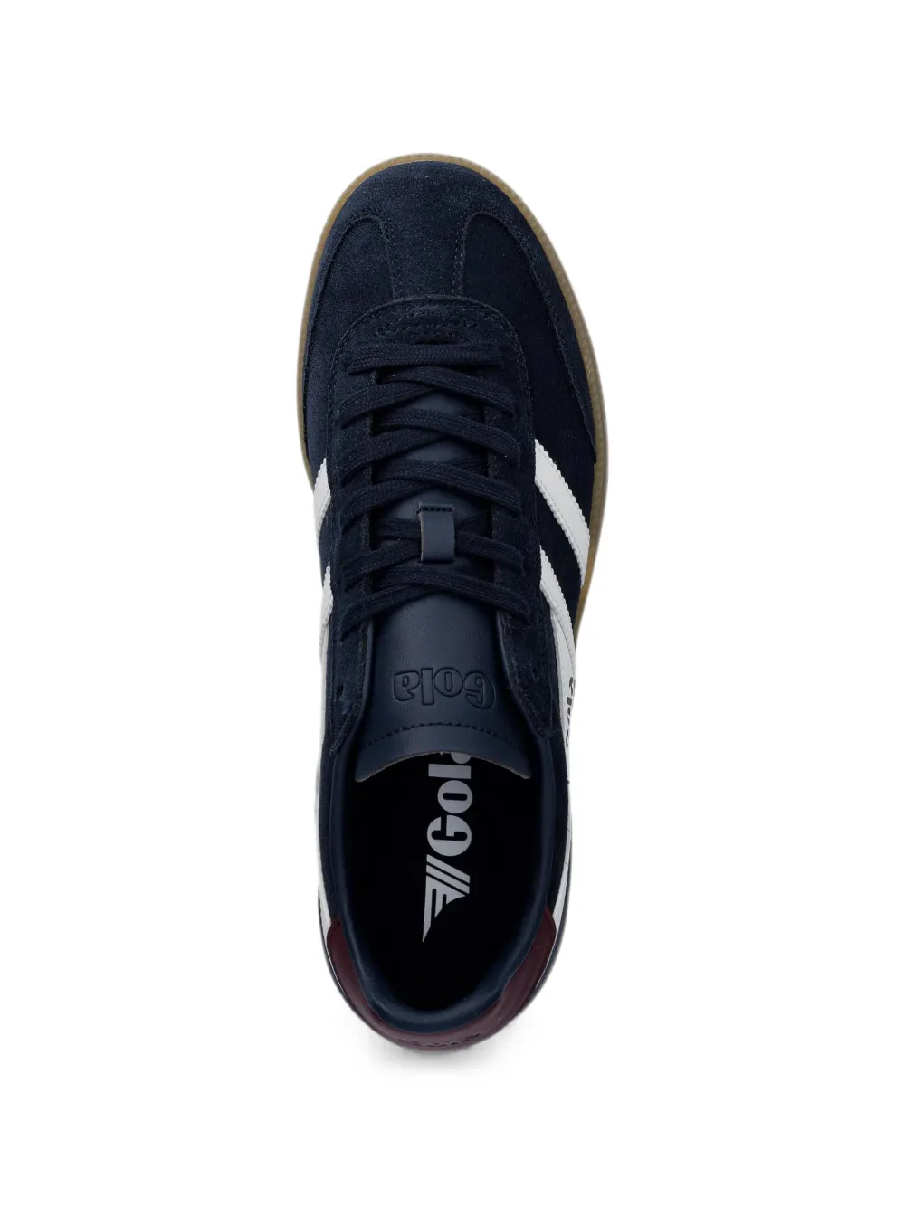 Gola Viper logo-print panelled sneakers Blauw