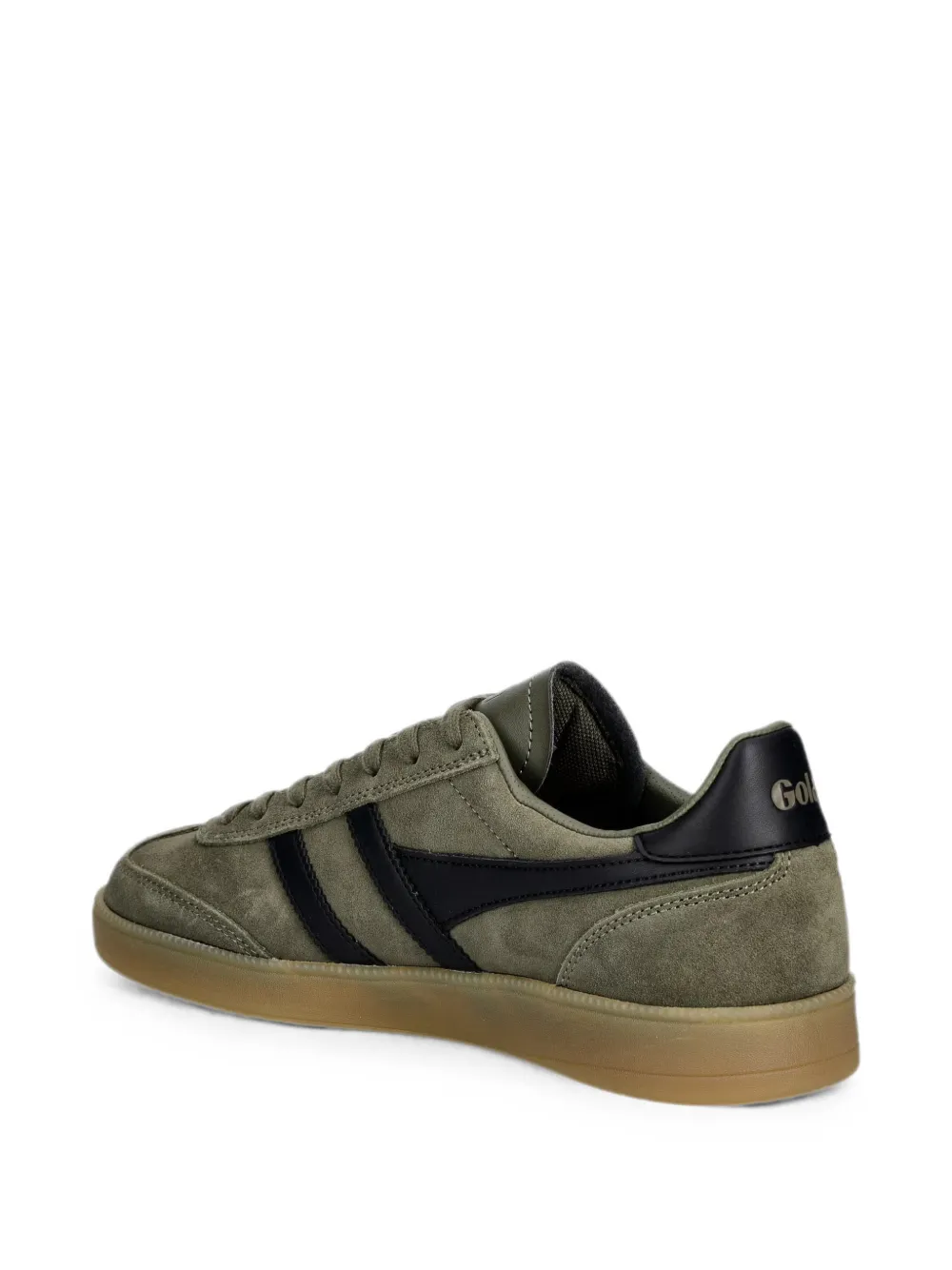 Gola Viper logo-print suede sneakers Groen