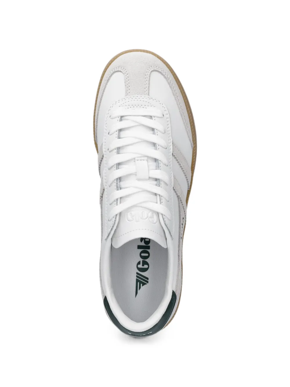 Gola Viper suede-panelled sneakers Wit