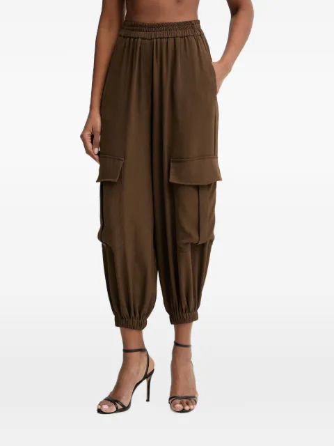 Haveone elasticated-cuff cargo pants