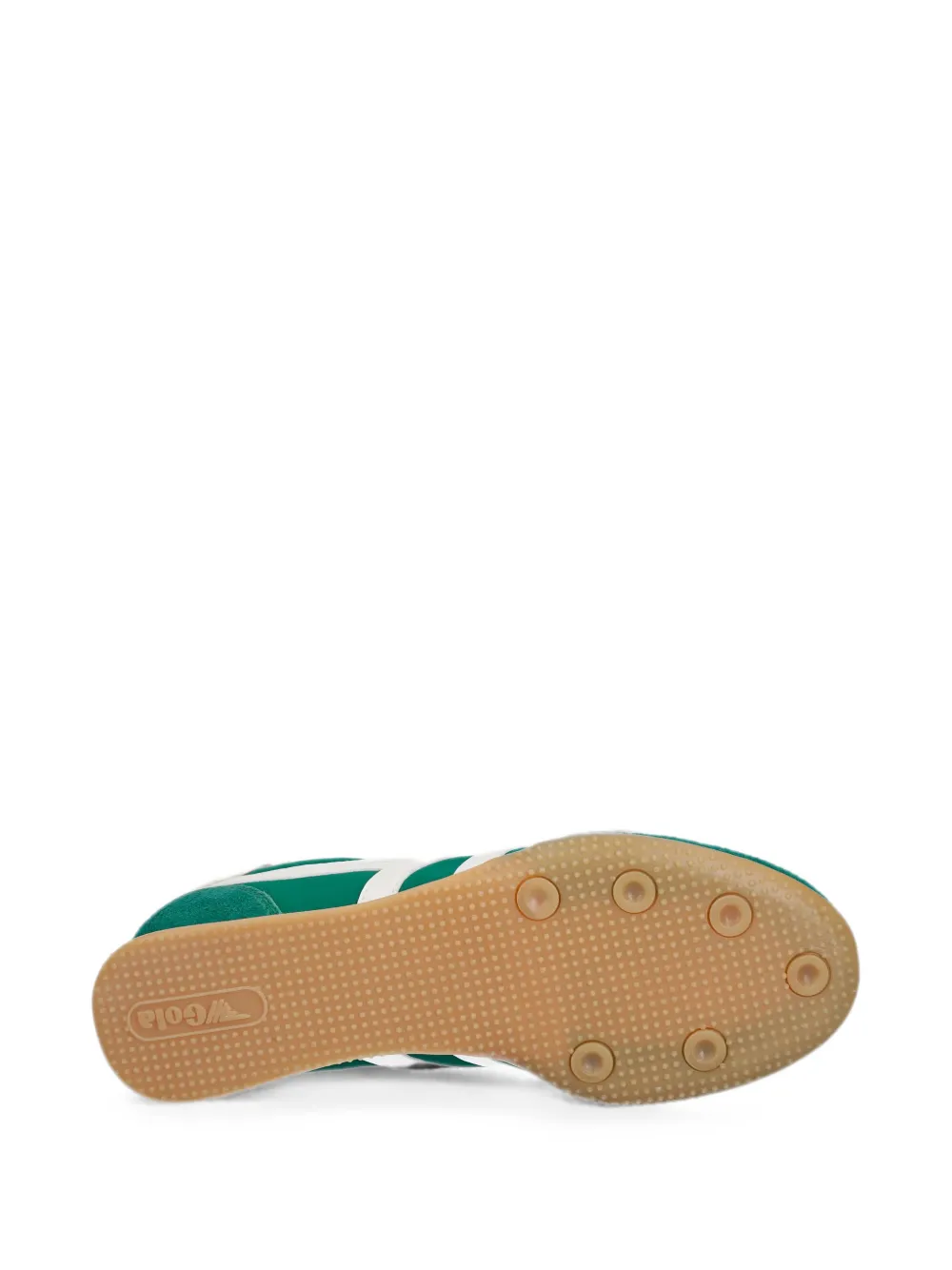 Gola Sprinter suede-panelled sneakers Groen