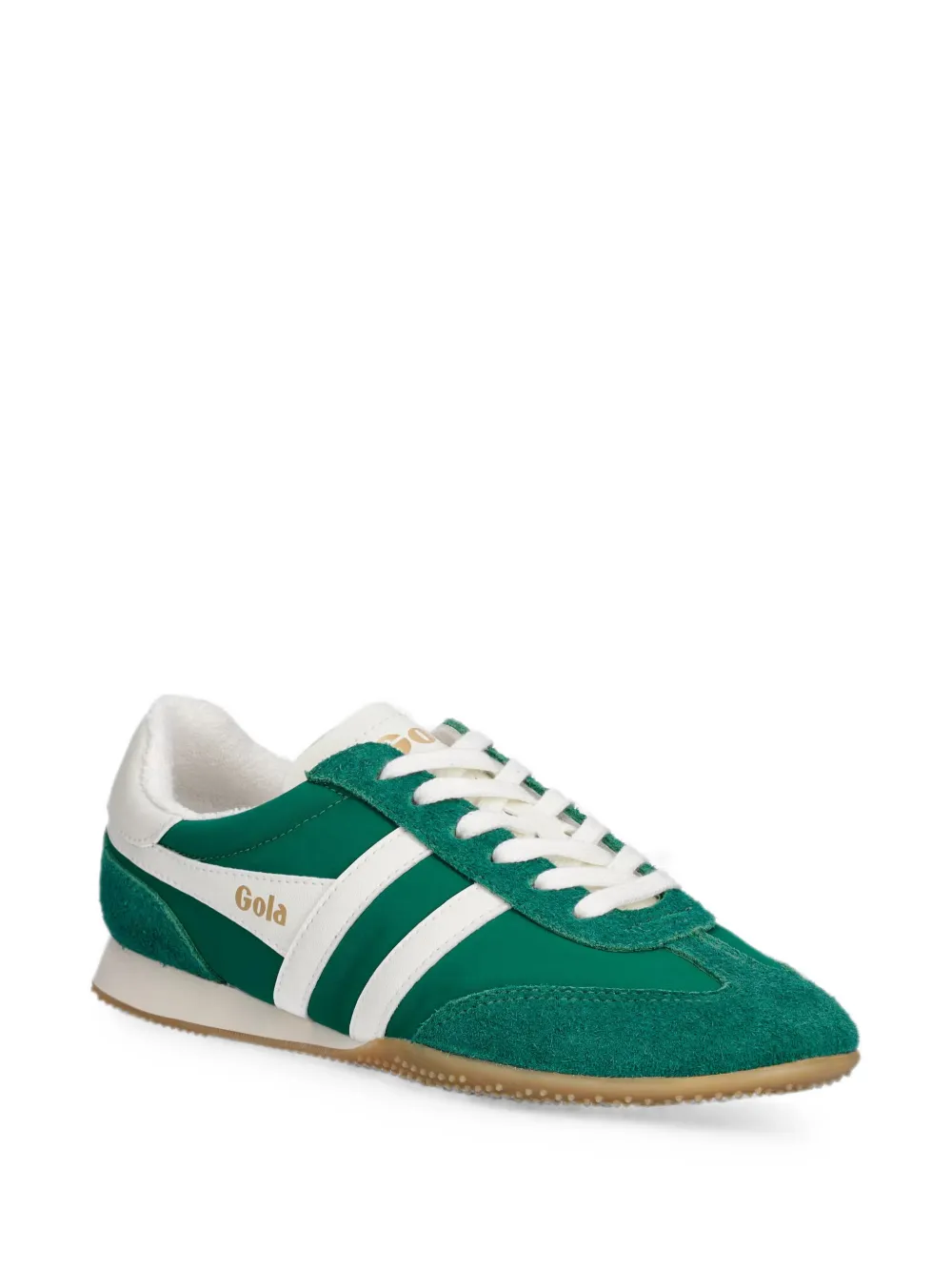 Gola Sprinter suede-panelled sneakers Groen