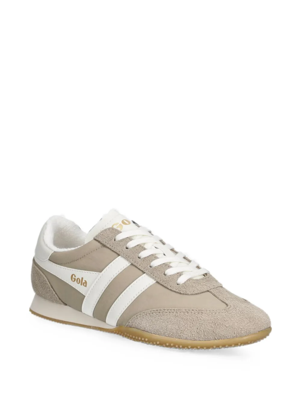 Gola Sprinter suede-panelled sneakers Beige
