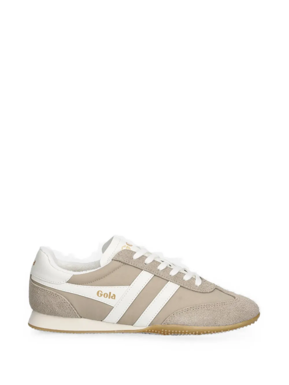 Gola Sprinter suede-panelled sneakers Beige