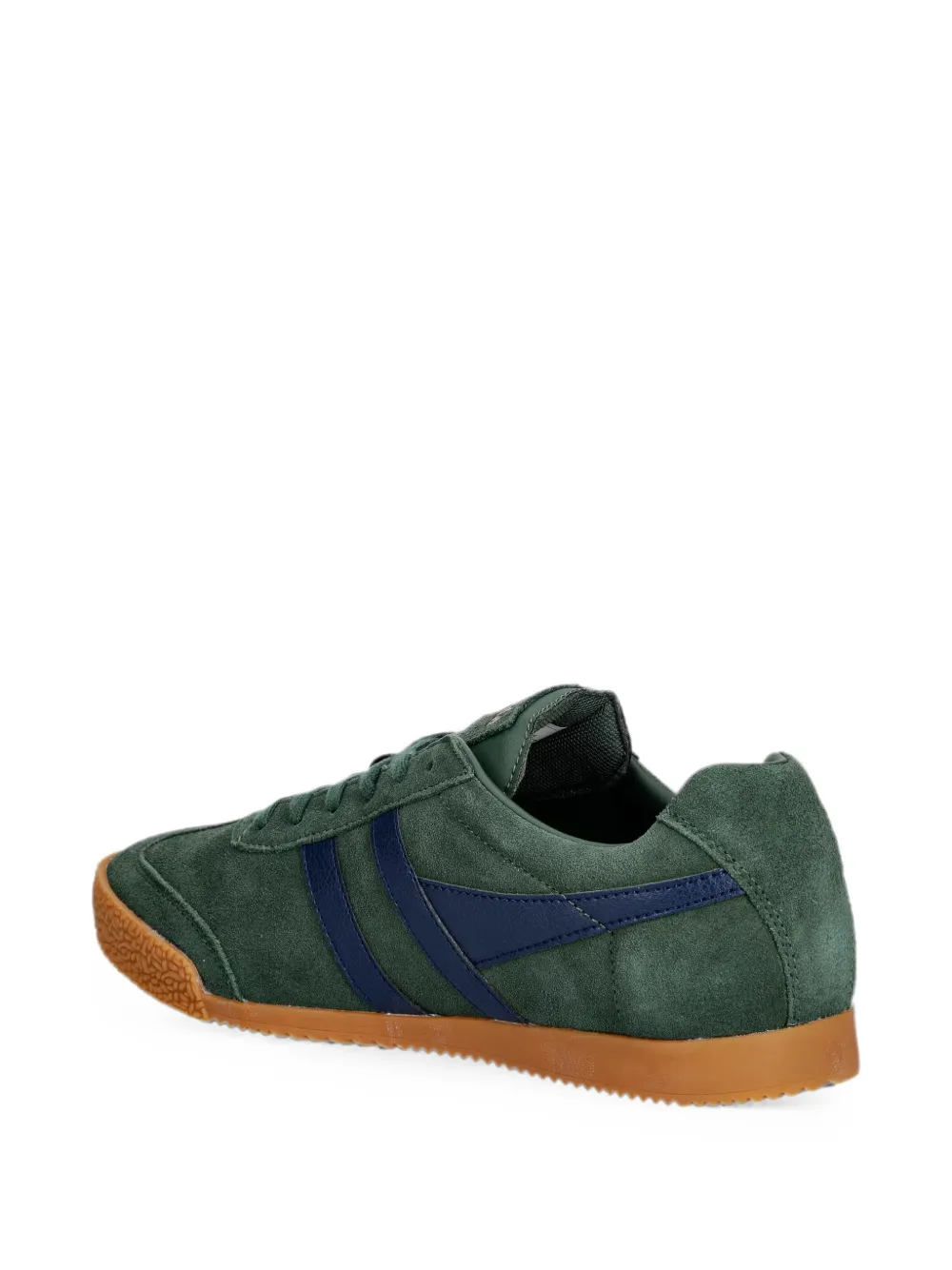 Gola Harrier suede sneakers Groen