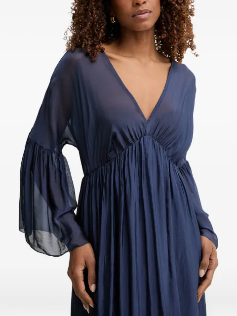 Haveone vestido largo con cuello en V