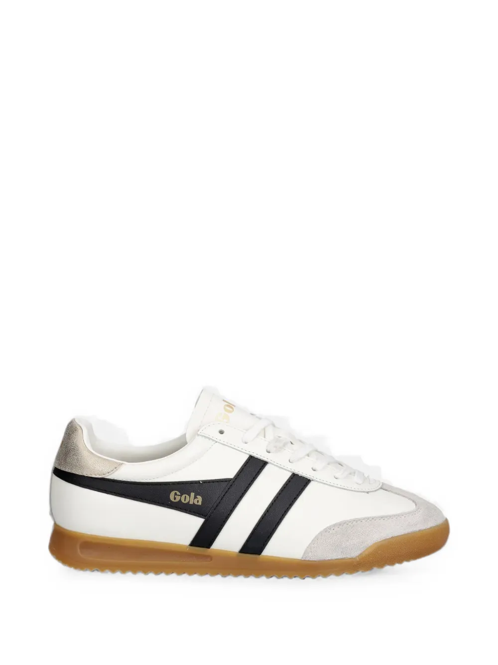 Gola Torpedo suede-panelled sneakers Wit