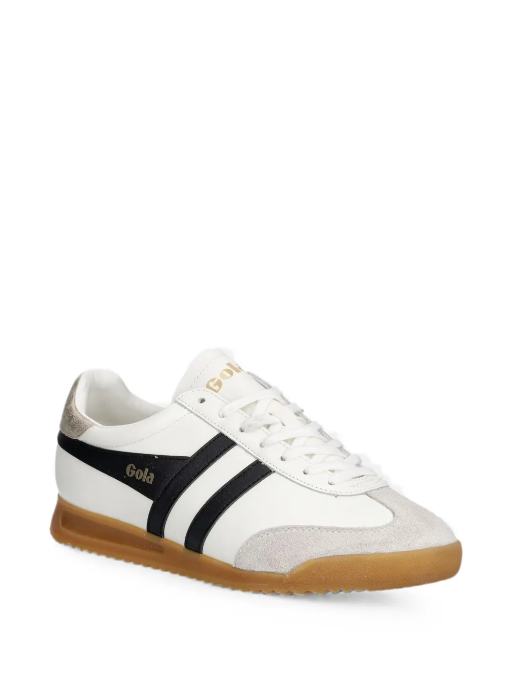 Gola Torpedo suede-panelled sneakers Wit
