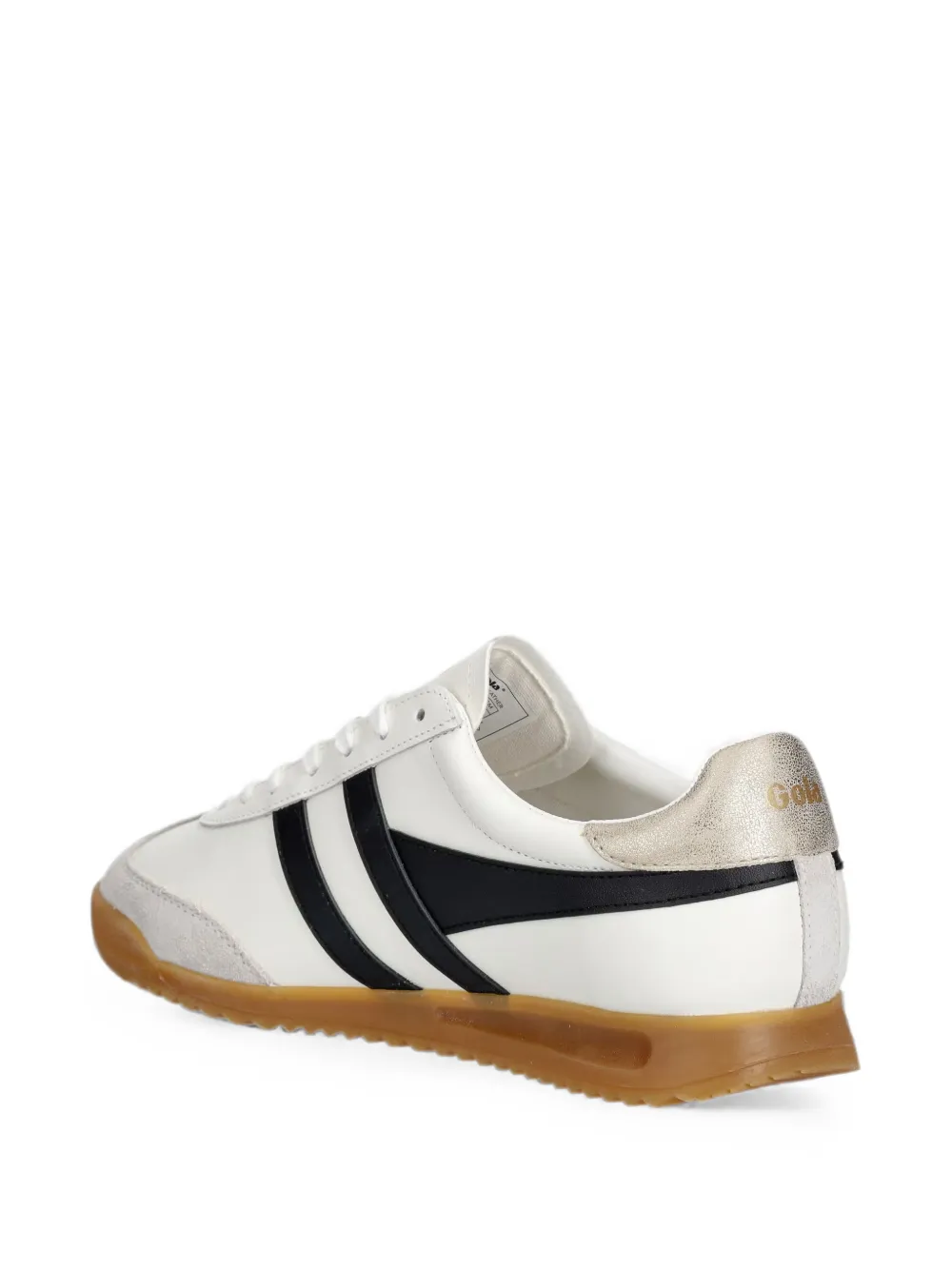 Gola Torpedo suede-panelled sneakers Wit