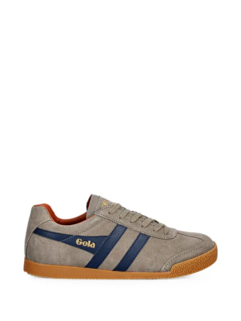 Gola Harrien logo-print suede sneakers