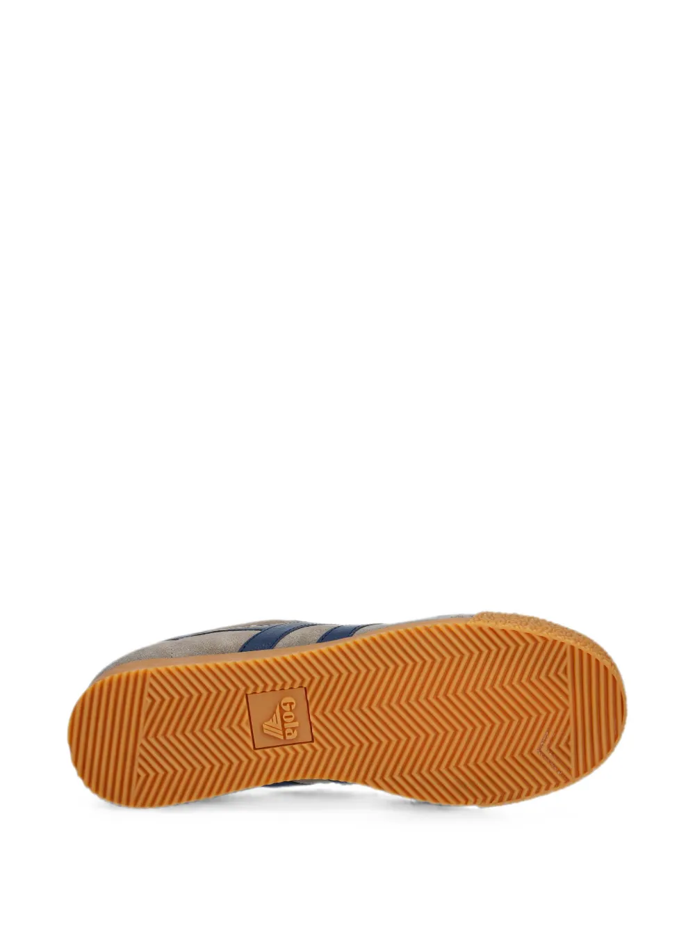 Gola Harrien logo-print suede sneakers Grijs