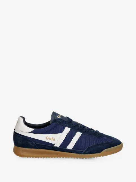 Gola suede-panelled sneakers