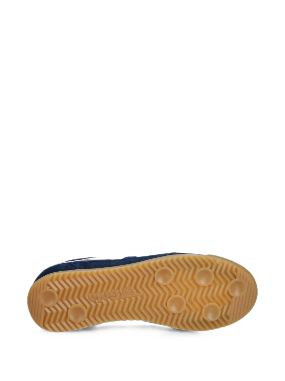 Gola Sneakers met suède vlakken Blauw
