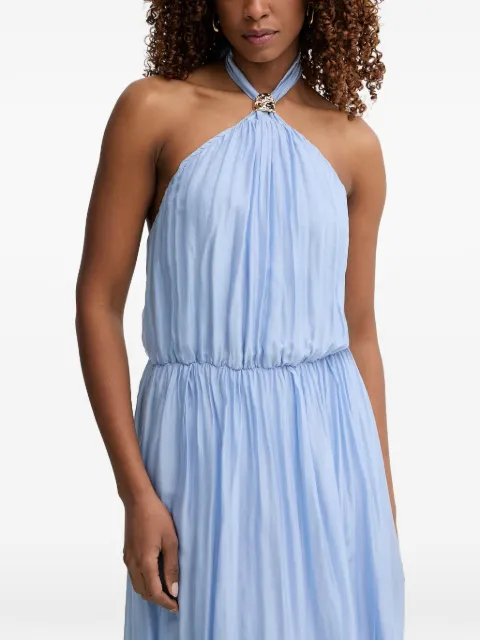 Haveone vestido largo con cuello halter