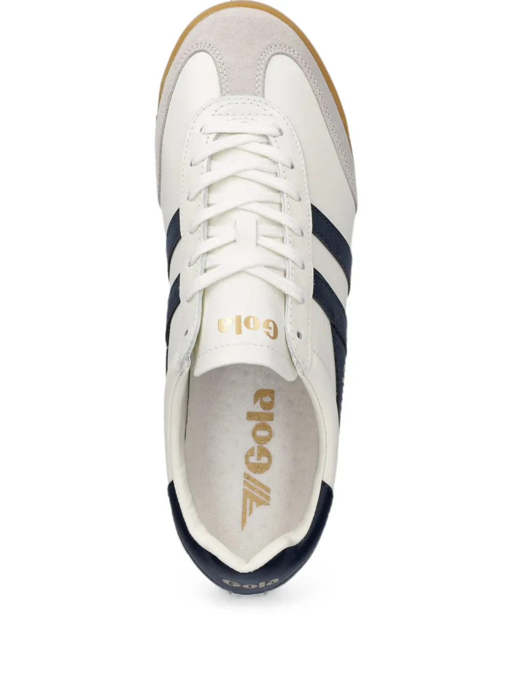 Gola Torpedo logo-print panelled sneakers Wit