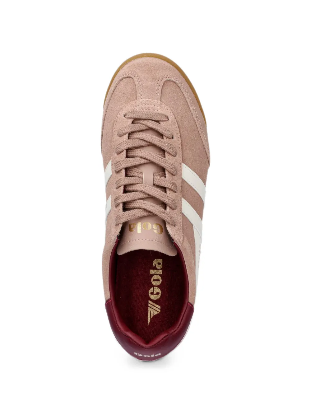Gola Torpedo logo-print panelled sneakers Roze