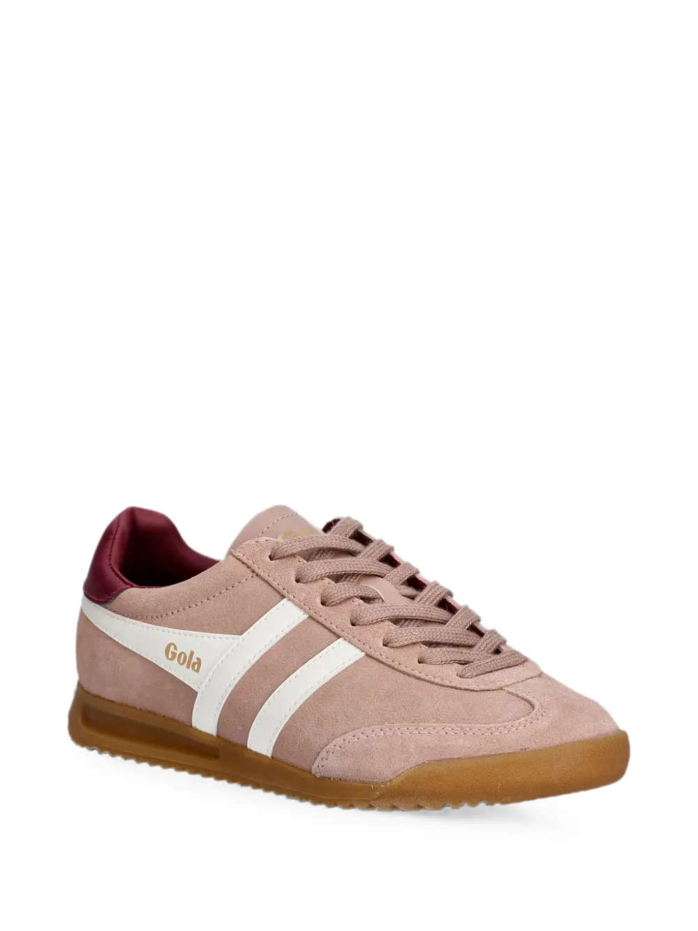 Gola Torpedo logo-print panelled sneakers Roze