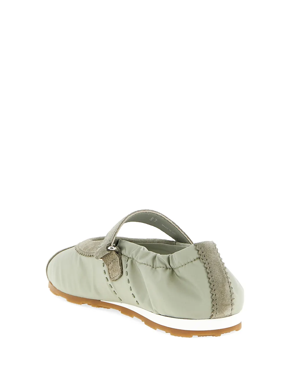 Miu Plume ballet flats Groen