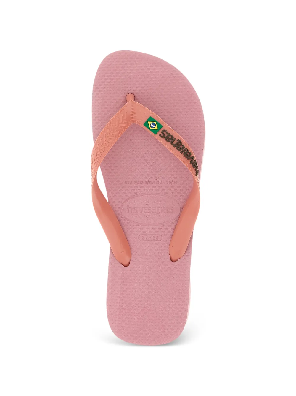 Havaianas Brasil sandalen met logo Roze