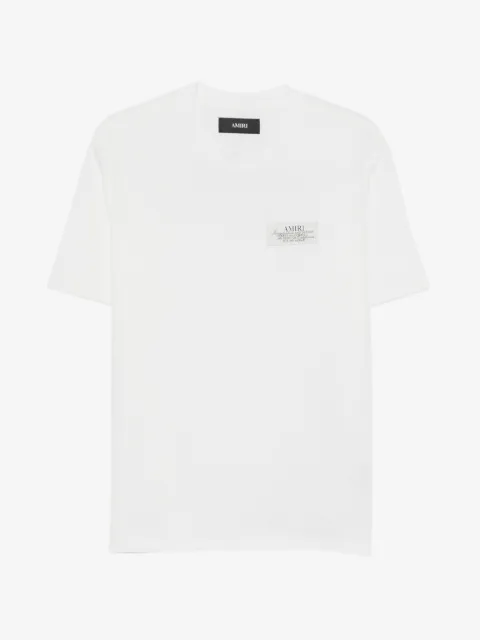 AMIRI logo-patch T-shirt