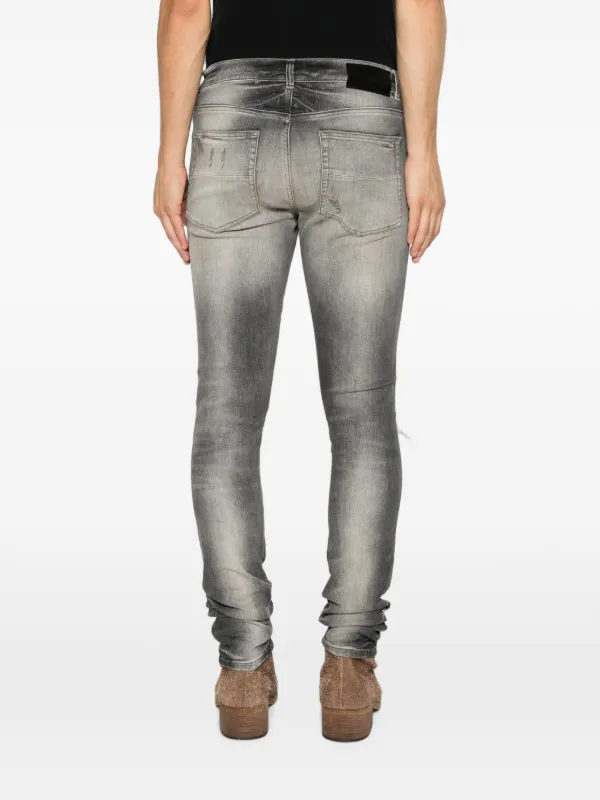 AMIRI Flannel MX1 Jeans | Grey | FARFETCH