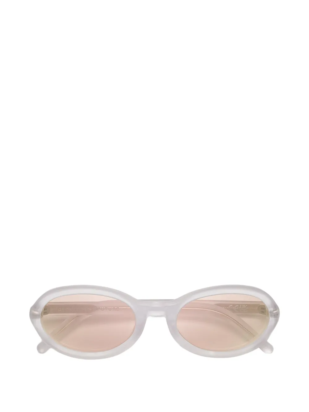 Retrosuperfuture Cherry Frozen oval-frame sunglasses - Bianco
