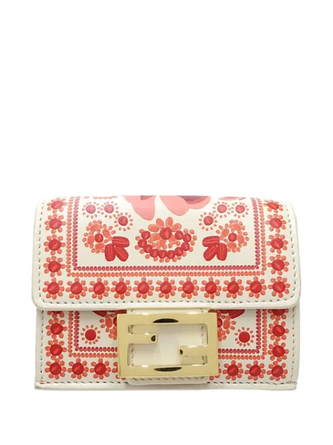 Fendi Pre-Owned 2010-2026 micro Coral Bandana Portemonnaie
