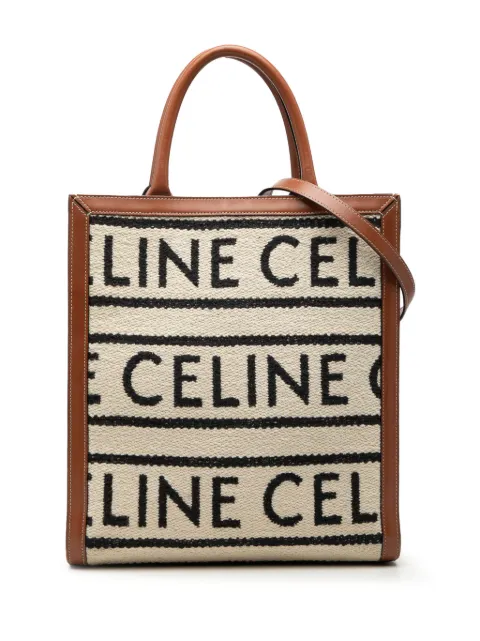 Celine Pre-Owned tote vertical Textile All Over Cabas pequeña 2022