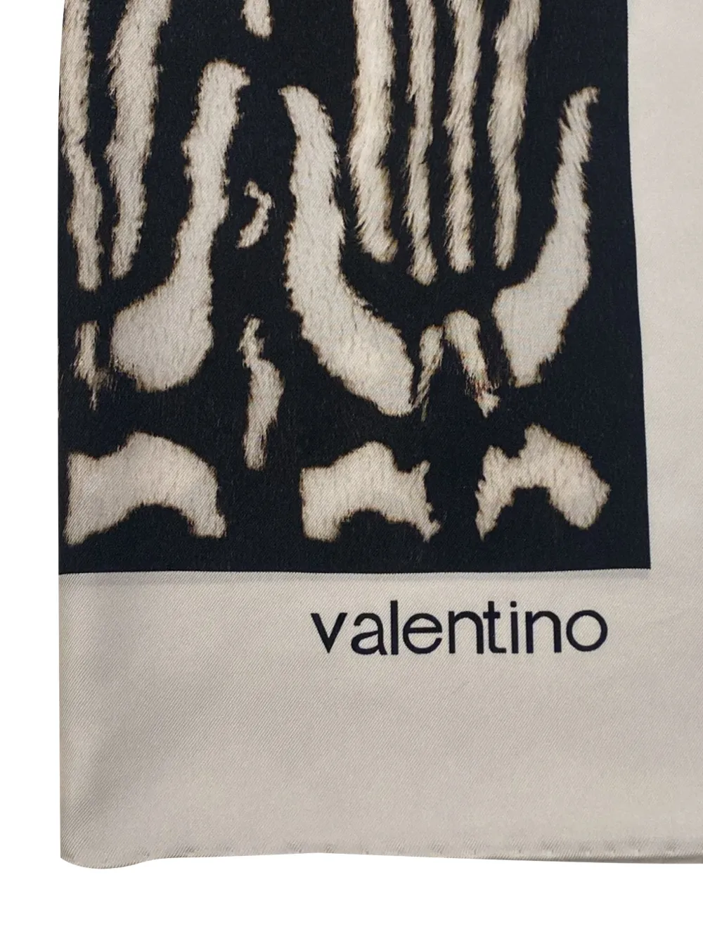 Valentino Garavani Sjaal met logoprint Wit