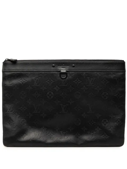 Louis Vuitton Pre-Owned 2020 Monogram Shadow Discovery Pochette clutch bag