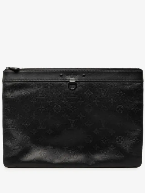 Louis Vuitton Pre-Owned 2020 Monogram Shadow Discovery Pochette clutch bag