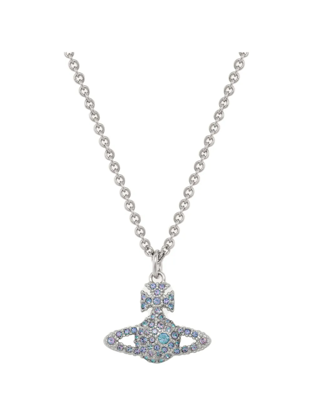 Vivienne Westwood Grace Bas Relief pendant necklace - Silber