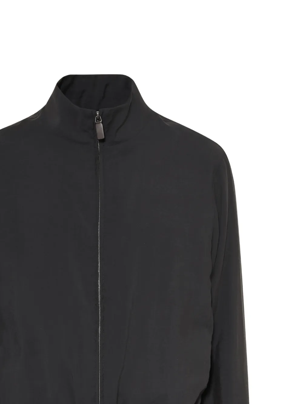 Emporio Armani Bomberjack met rits Zwart