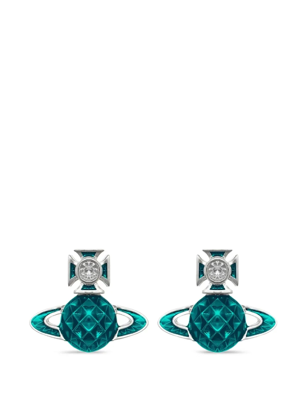 Vivienne Westwood Mashita Bas Relief earrings - Argento