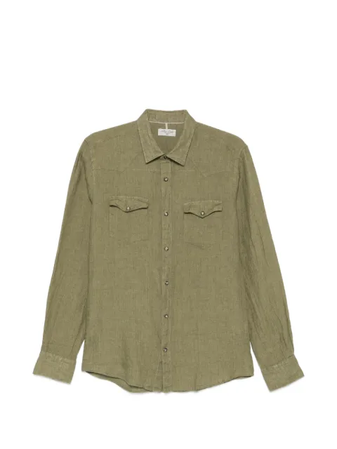 Alley Docks 963 western-style chest-pocket shirt