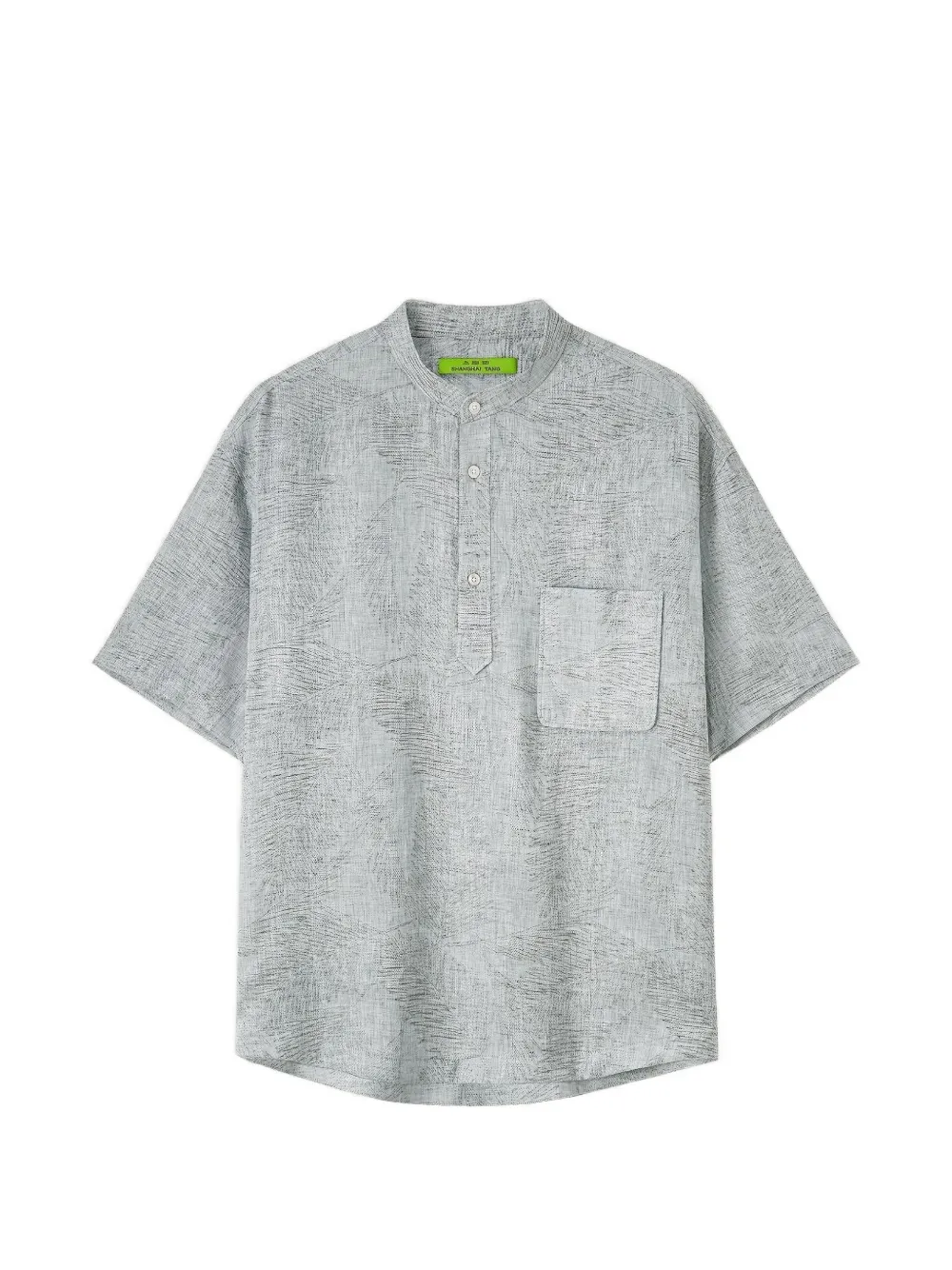 Shanghai Tang Tang short-sleeve shirt - Grau