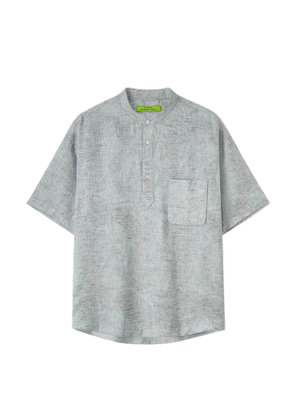 Shanghai Tang Tang short-sleeve shirt - Grigio