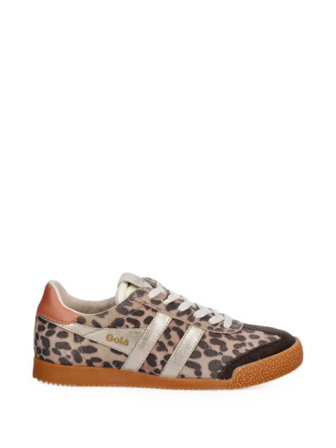 Gola Elan Safari leopard-print panelled sneakers