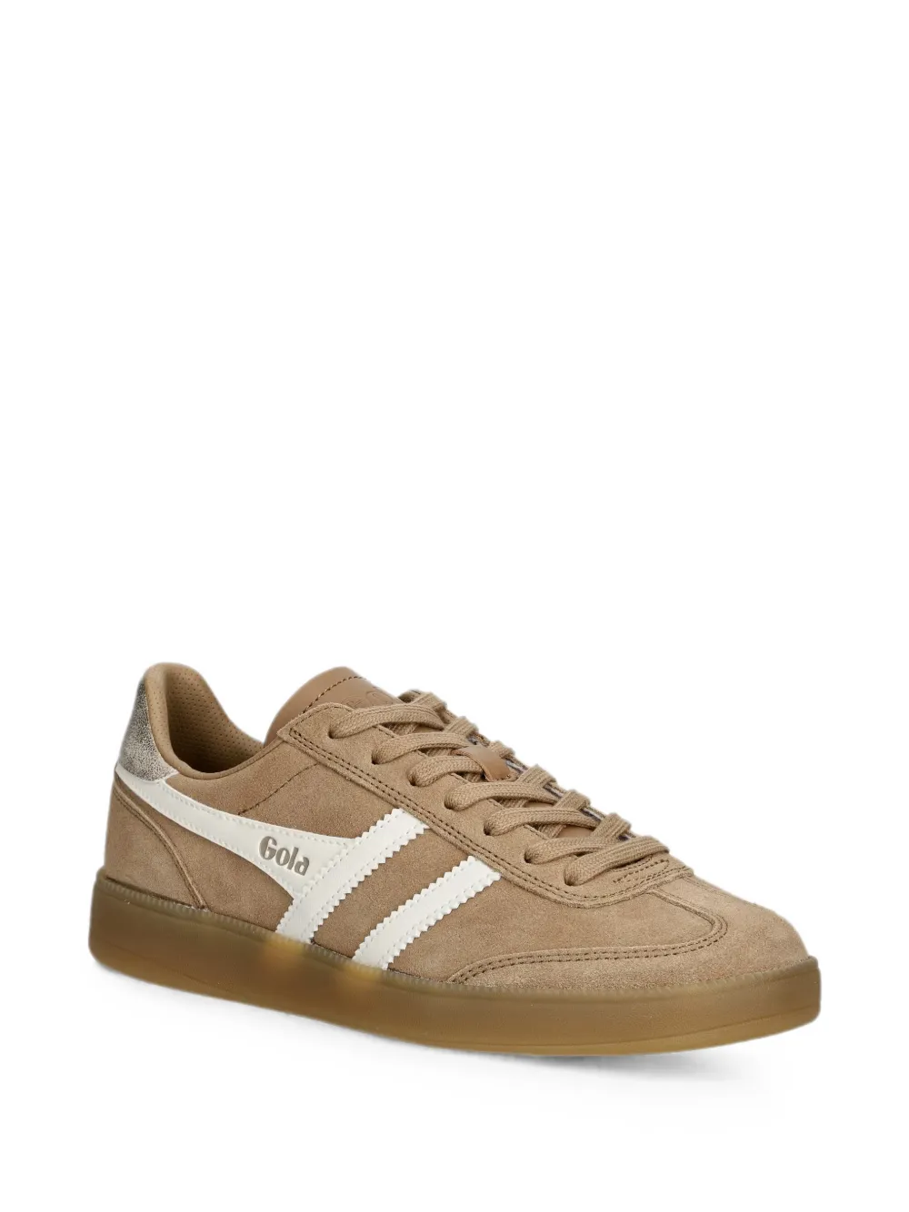 Gola Viper side-stripe panelled sneakers Beige