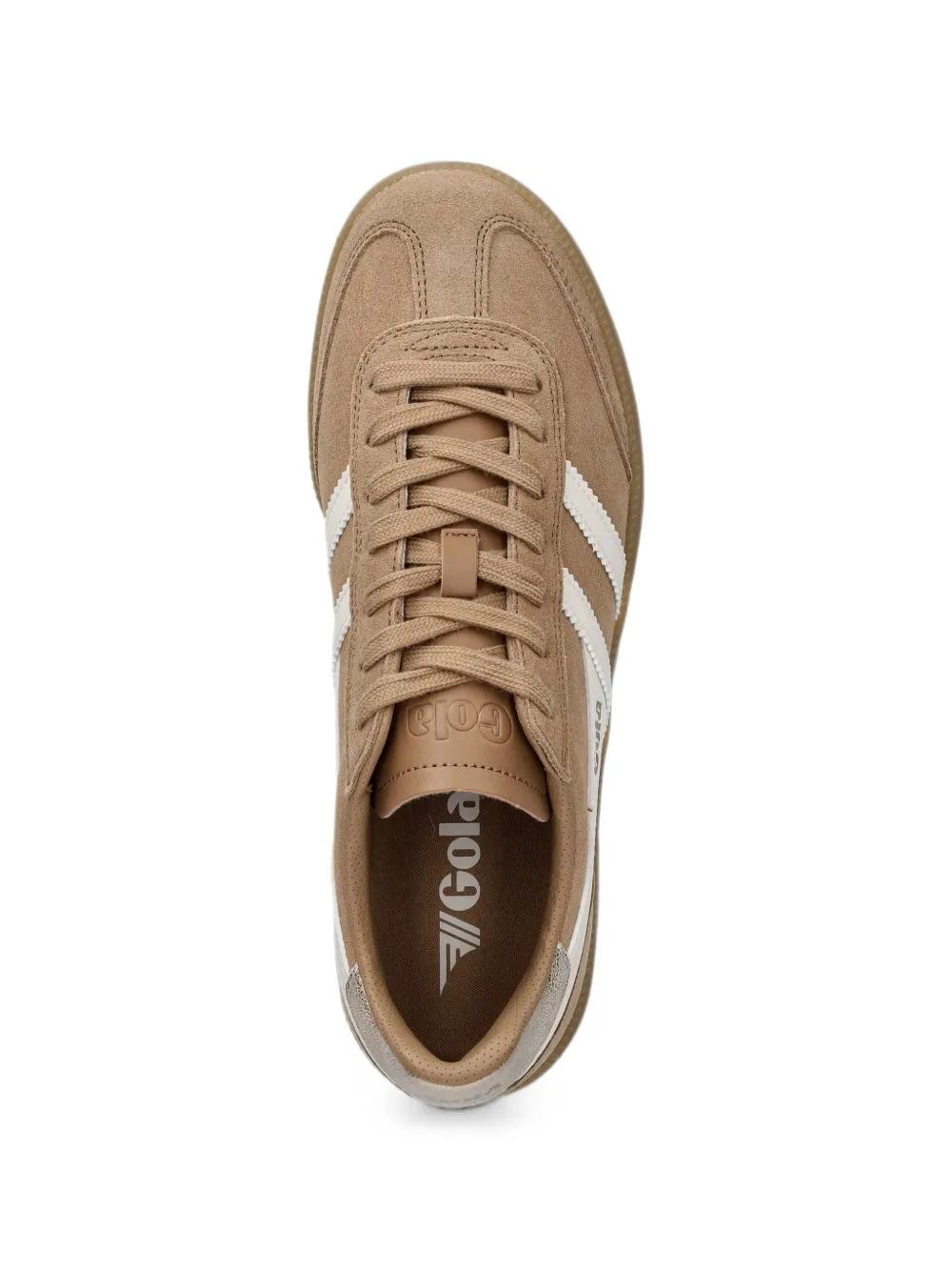 Gola Viper side-stripe panelled sneakers Beige