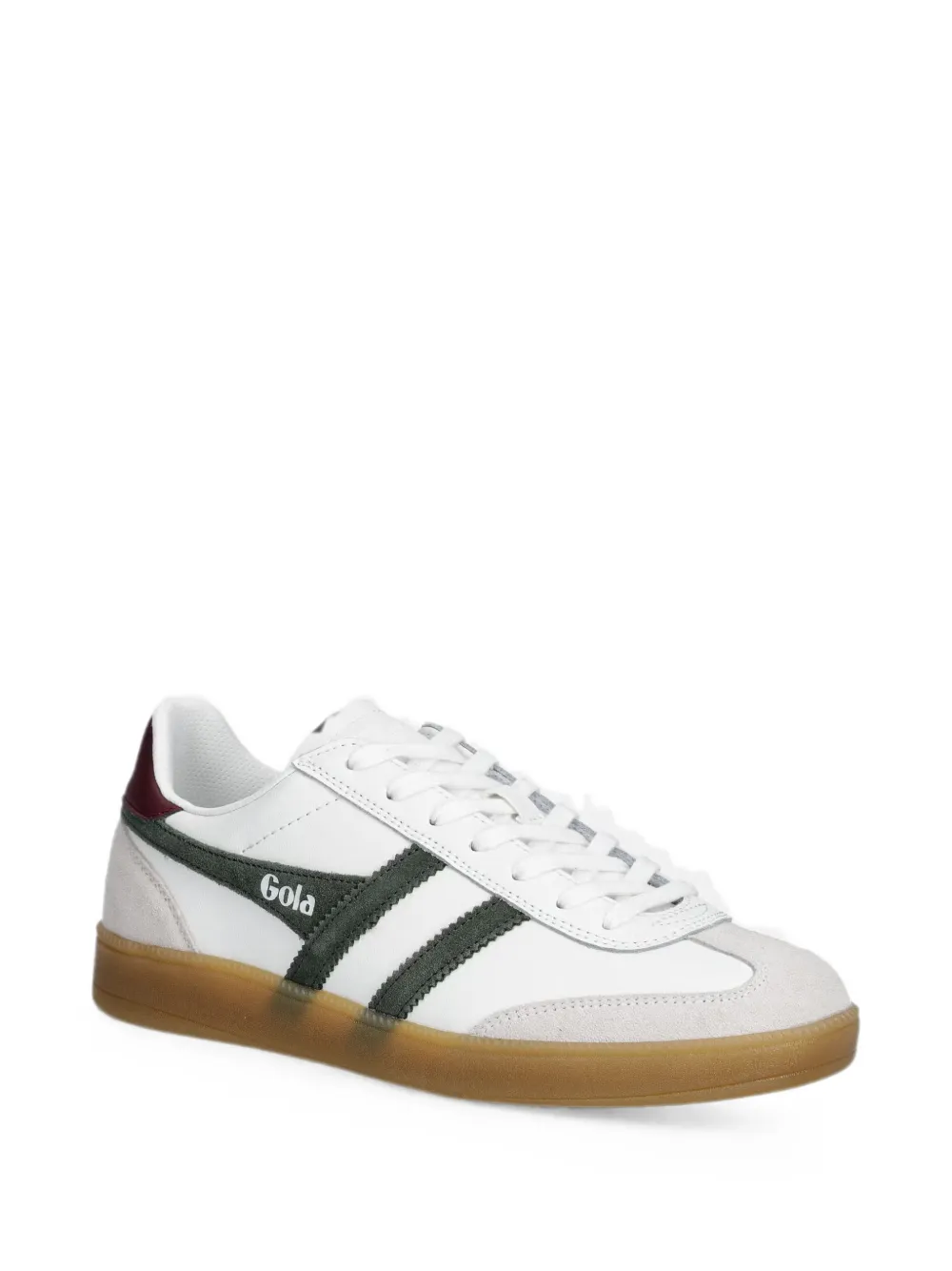 Gola Viper contrast-trim logo-patch sneakers Wit
